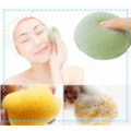 Esponja de konjac de forma natural de solo 100% original / esponja de konjac de limpeza facial